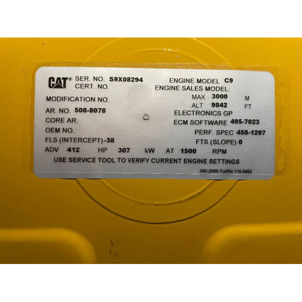 2025 Caterpillar DE330E0 - C9-47249995