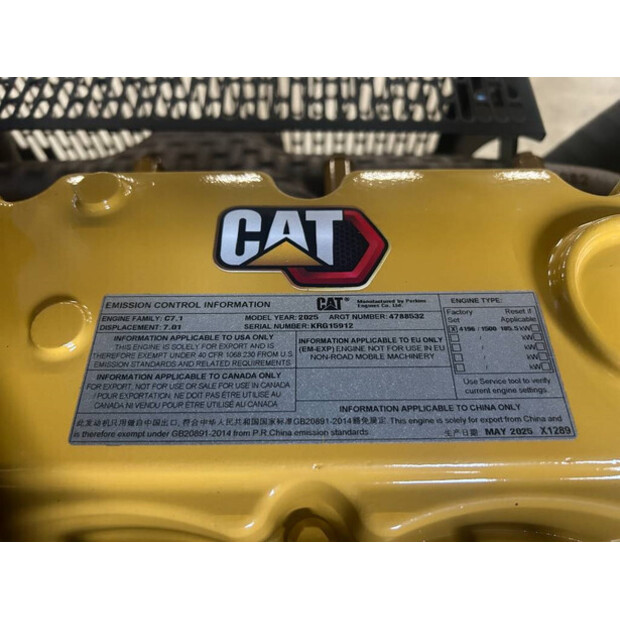 2025 Caterpillar DE200E0 - 200 kVA Generator - DPX-18017-47250142