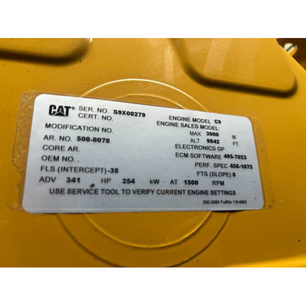 2025 Caterpillar DE275E0 - C9-47250252