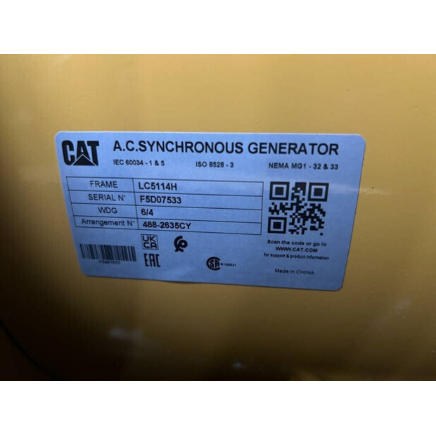 2025 Caterpillar DE275E0 - C9-47250257
