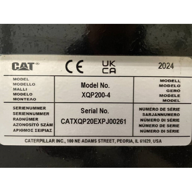 2025 Caterpillar XQP200-47250427