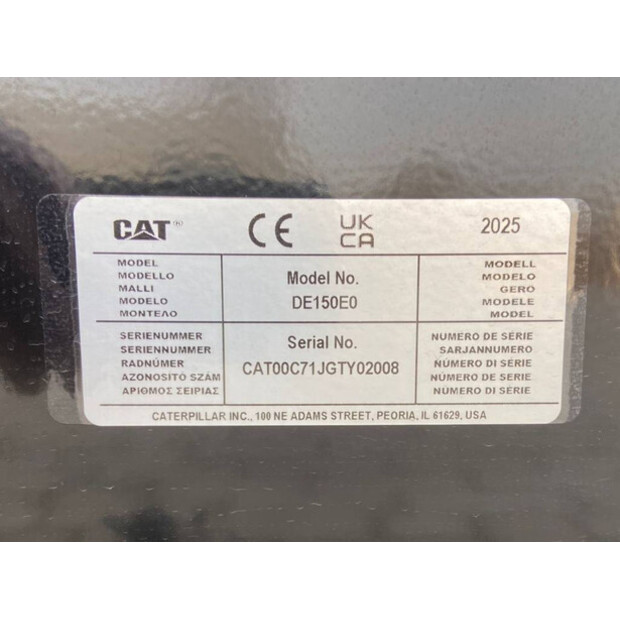 2025 Caterpillar DE150E0-47250463