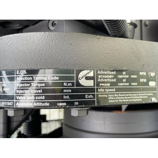 2025 CUMMINS KTA50-G3-47250472