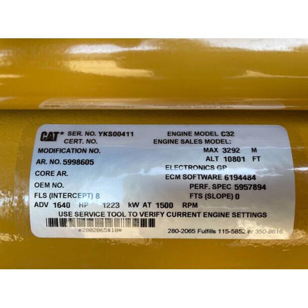 2025 Caterpillar DE1400GC-47250546