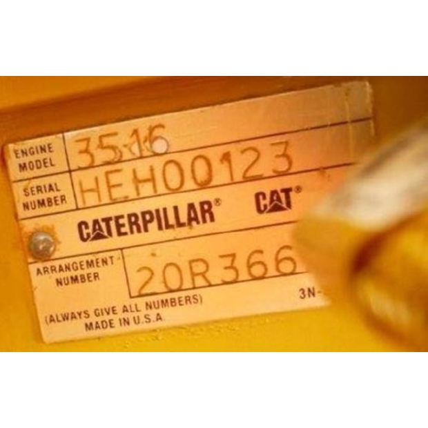 2025 Caterpillar 3516B HD - 2.500 kVA Generator - DPX-18107-47251059