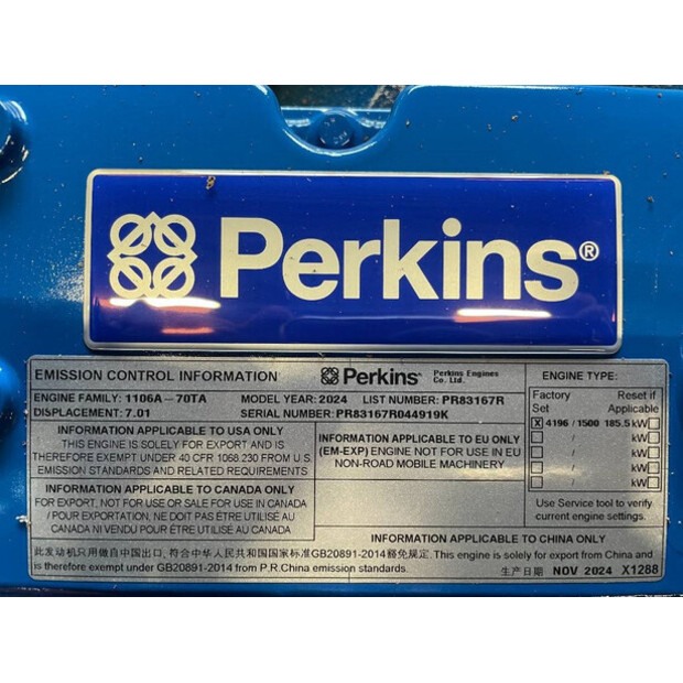 2025 FG Wilson P200-3-47251109
