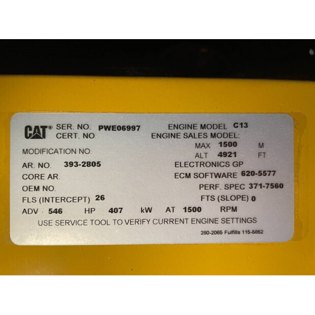 2025 Caterpillar DE450E0 - C13-47251131