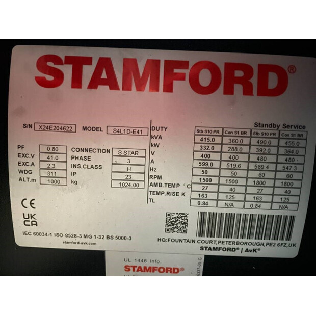 2025 Volvo TAD1343GE-B-47251160