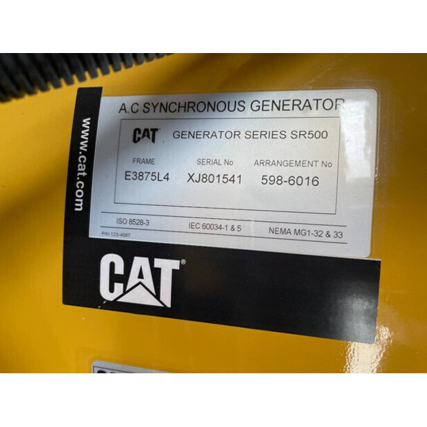 2025 كاتربيلر DE1250GC-47251258