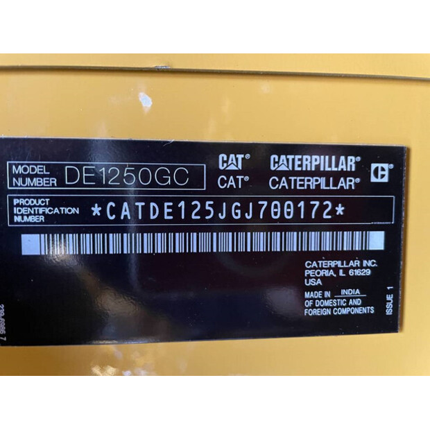 2025 كاتربيلر DE1250GC-47251266