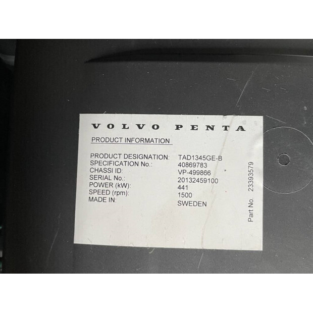 2025 Volvo TAD1345GE-47251298