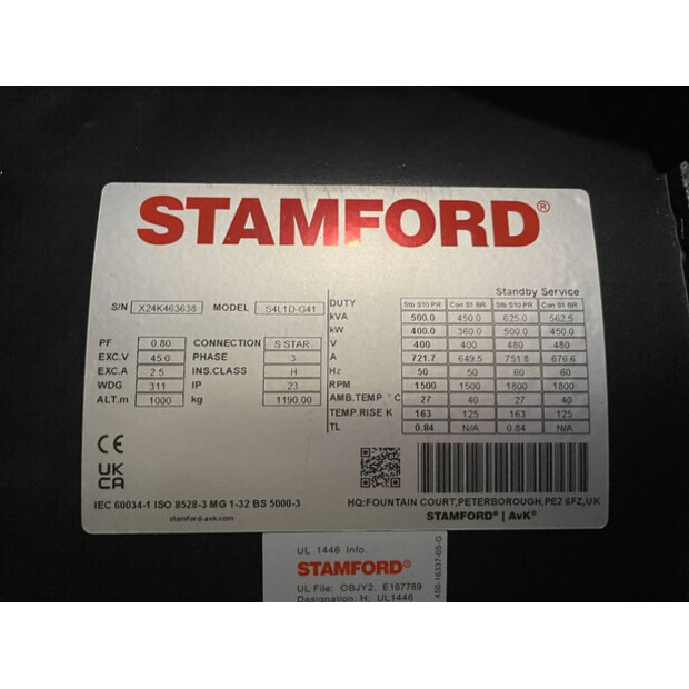 2025 Volvo TAD1345GE-47251301