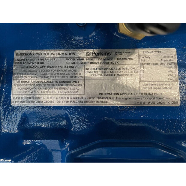 2025 FG Wilson P65-5-47251418
