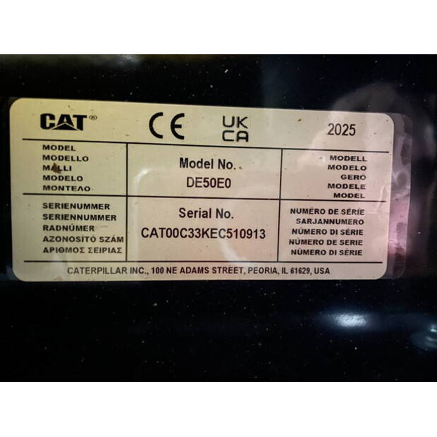 2025 Caterpillar C3.3 DE50E0-47251682