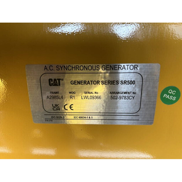 2025 Caterpillar DE550E0 - C15-47251999