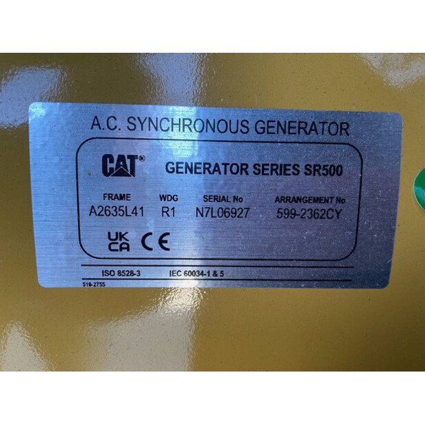 2025 Caterpillar DE200GC - 200 kVA Stand-by Generator - DPX-18211-47252020