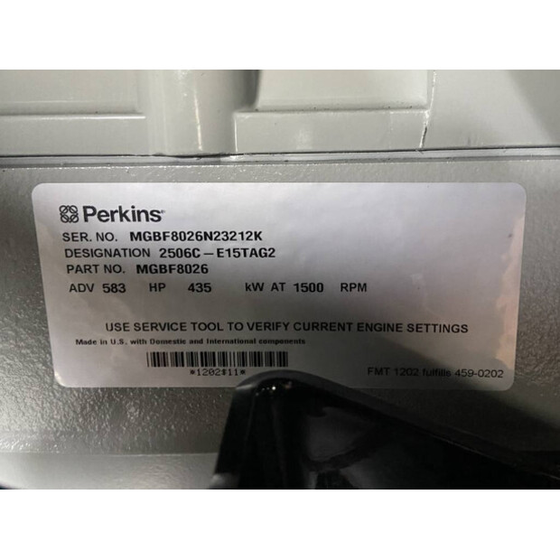 2025 Perkins 2506C-E1STAG2-47252096