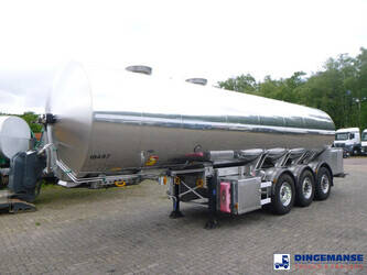 Image for Tanker Semi Trailers 2010 MAGYAR Food tank (milk) inox 30 m3 / 1 comp + pump