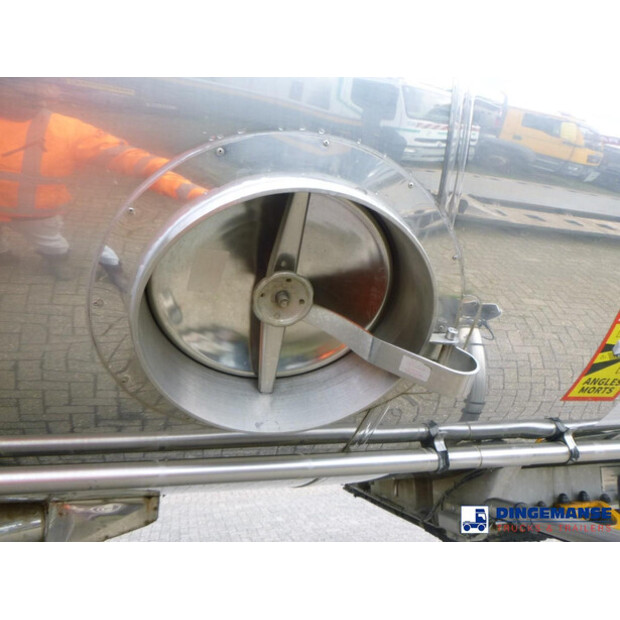 2010 MAGYAR Food tank (milk) inox 30 m3 / 1 comp + pump-47269860