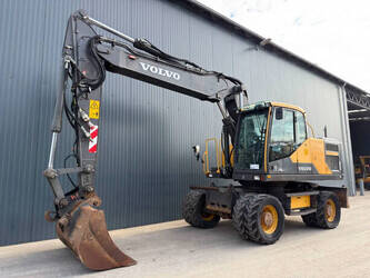 Image for WHEELED EXCAVATORS 2015 Volvo EW180E