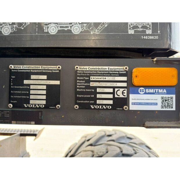 2015 Volvo EW180E-47269973