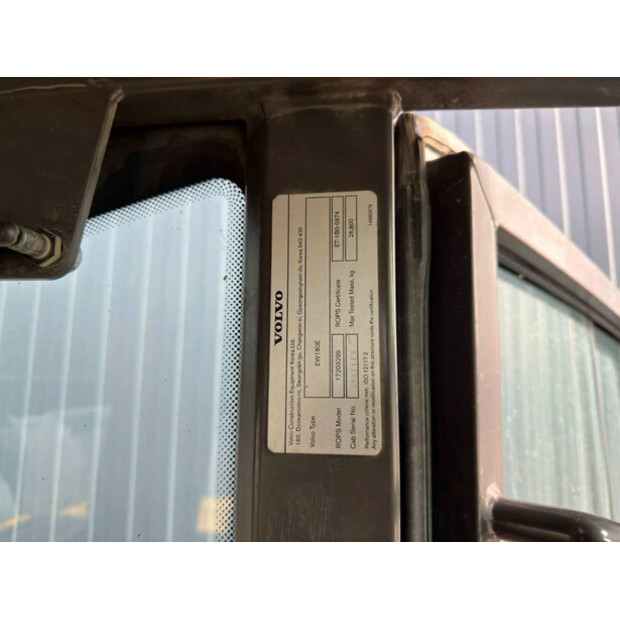 2015 Volvo EW180E-47270013