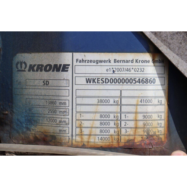 2012 Krone SD-47270025