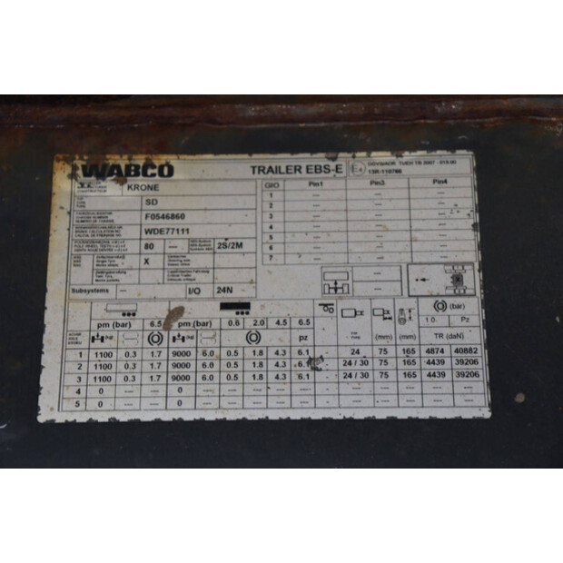 2012 Krone SD-47270046