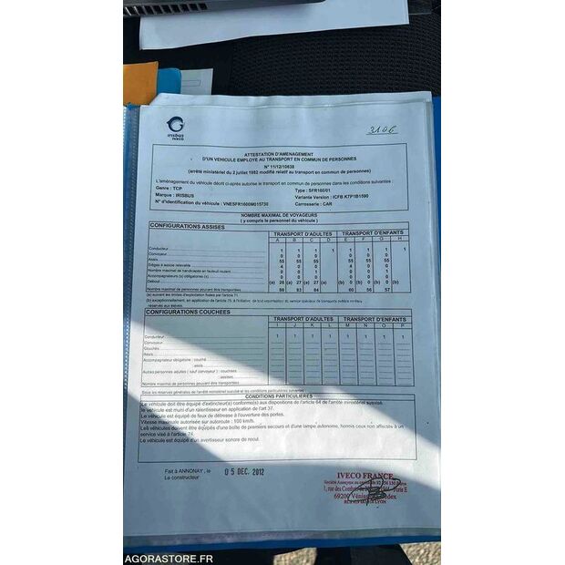 2012 IRISBUS RECREO-47288142