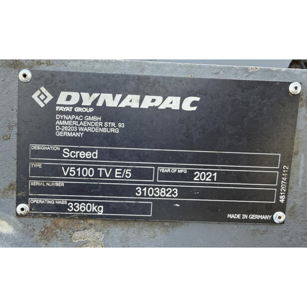 2021 DYNAPAC SD 2500 WS-47292504