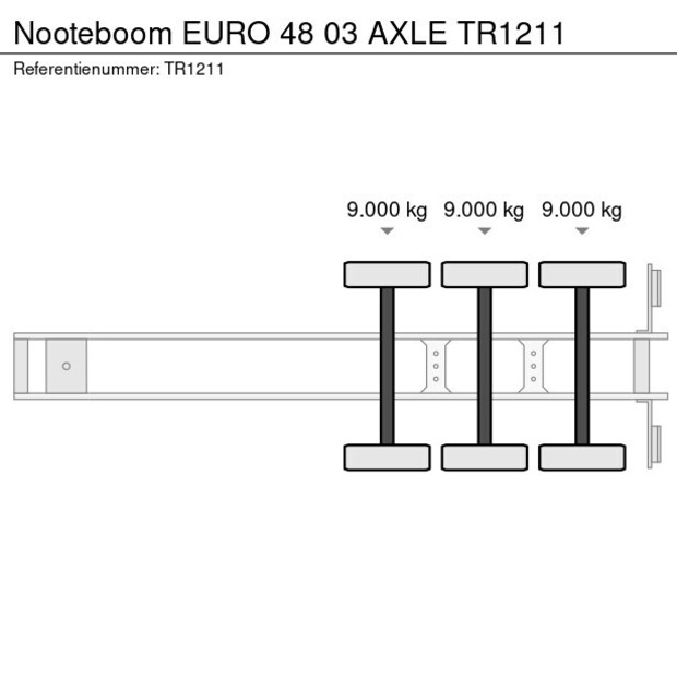 1995 Nooteboom 48-03 3-47297789