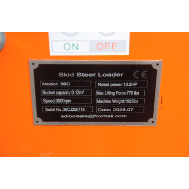 2025 Skid Steer 36C-47298080