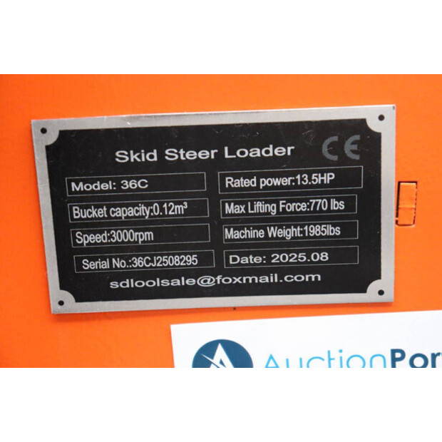 2025 Skid Steer 36C-47300360