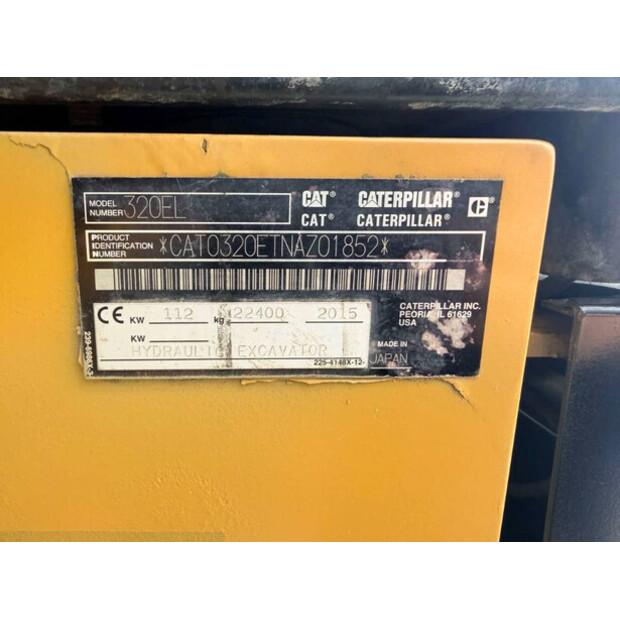 2015 Caterpillar 320EL-47321252