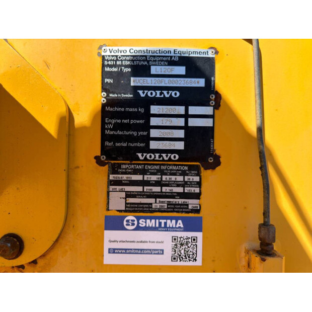 2008 Volvo L120F-47323669