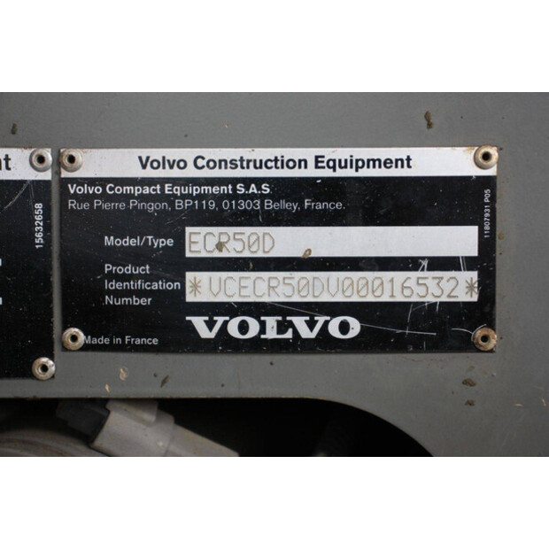2017 Volvo ECR50D-47348807