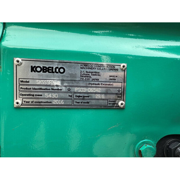2016 KOBELCO SK55SRX-6-47349367