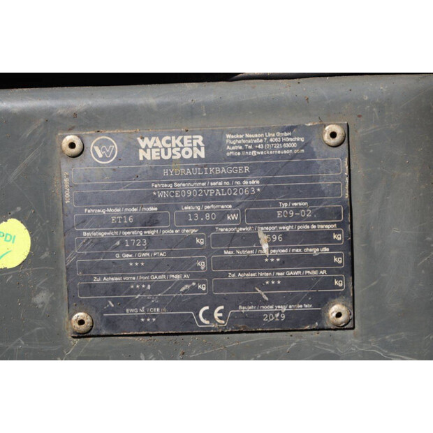 2019 Neuson ET16-47350764