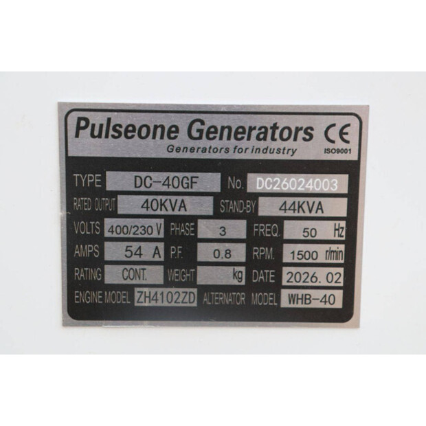 2026 Pulseone DC-40GF-47350969