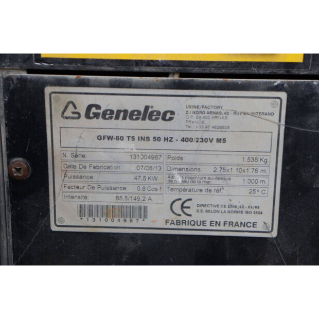 2013 GELEC GFW-60 T5 INS-47351196