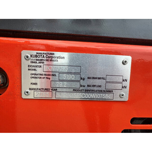 2015 كوبوتا KX155-5-47352802