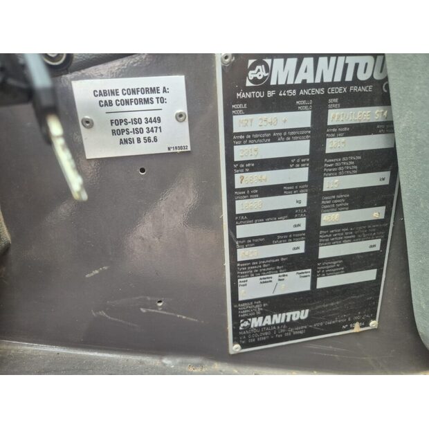 2015 Manitou MRT 2540 Plus-47356710