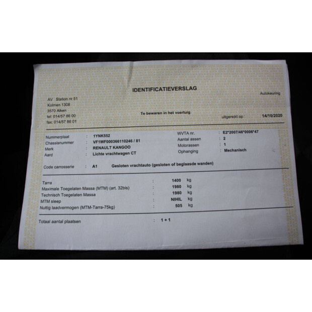 2020 Renault Kangoo-47400555