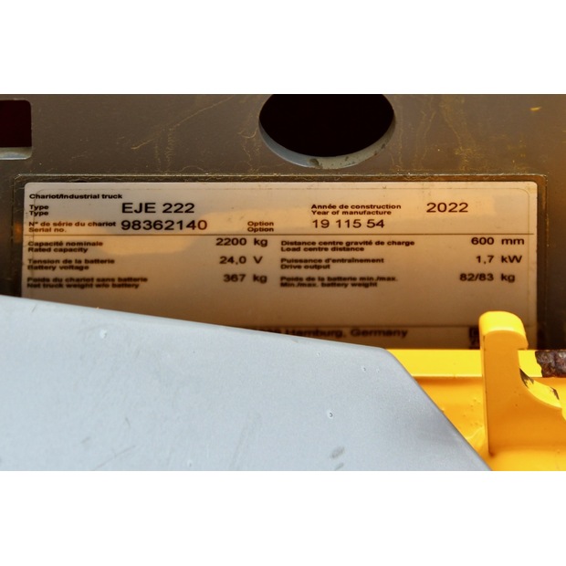2022 Jungheinrich EJE 222 LI-ION-47409979