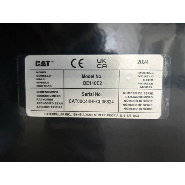 2026 Caterpillar DE110E2-47418488