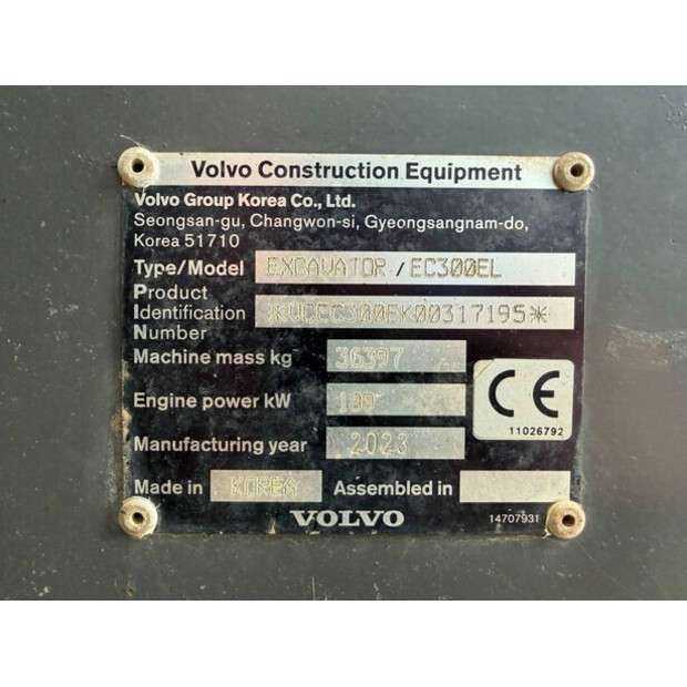 2023 فولفو EC300EL-47418775
