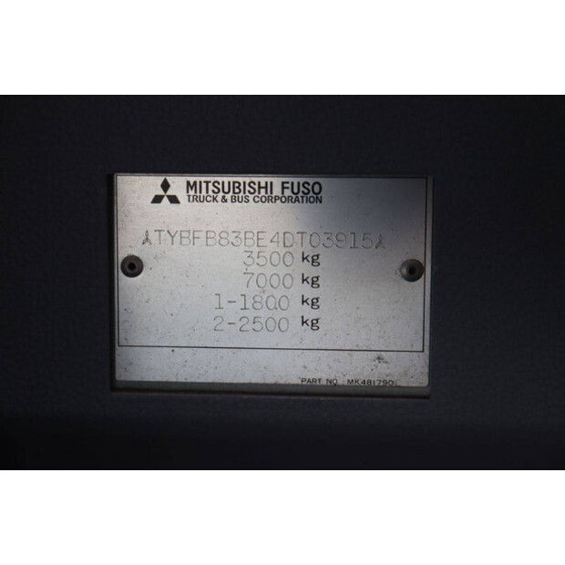 2007 MITSUBISHI FB83B-47419804