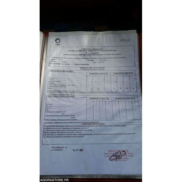 2009 IRISBUS RECREO-47435775