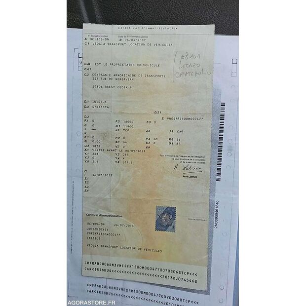 2007 IRISBUS RECREO-47436385