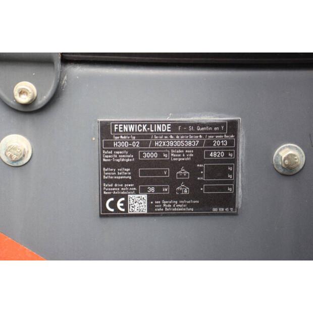 2013 Linde H30D-02-47438006